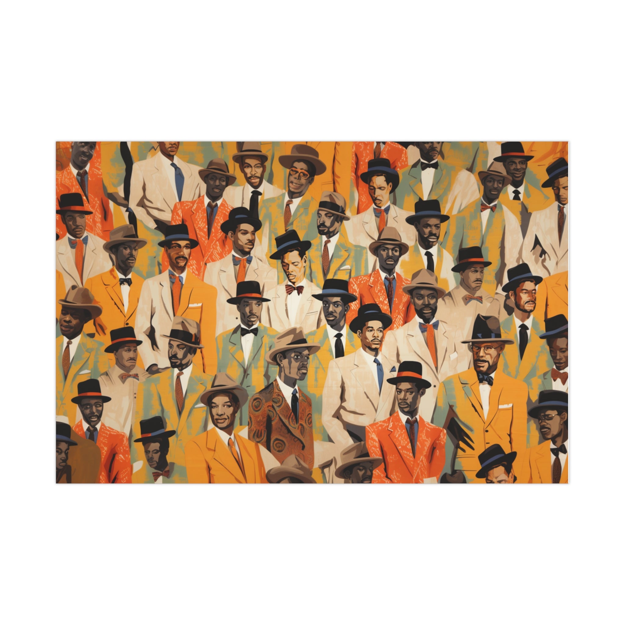Dapper Wrapping Dapper Distinction Vintage Gift Wrapping Paper – Cultural Artistree